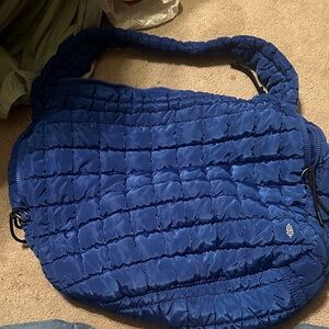 Free People Quilted Puffer Tote Bag